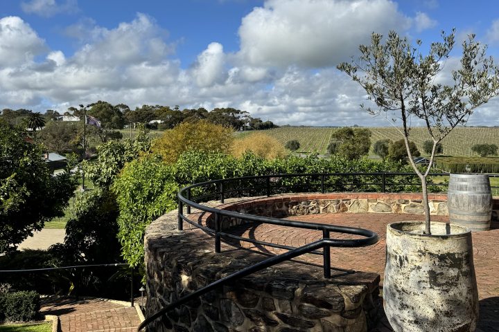 a stone wall